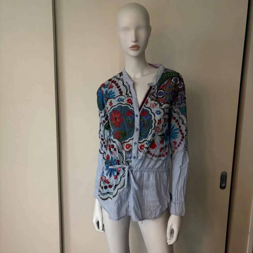 Desigual Floral Blouse - Picture 2 of 8